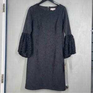 NWT Nanette Lepore Eastern Opulence Black
Sheath Dress Women Size 6